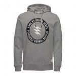 Jack & Jones Herren Kapuzenpullover Jcocross Sweat Hoodie Hellgrau