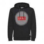 Jack & Jones Herren Kapuzenpullover Jcocross Sweat Hoodie Dunkelgrau