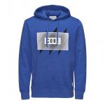 Jack & Jones Herren Kapuzenpullover Jcocross Sweat Hoodie Hellblau