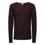 Jack & Jones Strickpullover Jorswing Knit Herren Rot