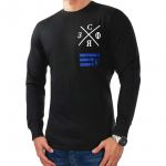 Jack & Jones Pullover Jcoreward Sweat Crew Neck Sweatshirt Herren Schwarz