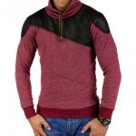 Blackrock Jeel Herren Pullover Sweatshirt Dunkelrot