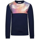 Jack & Jones Pullover Jorgalaxy Rundhals Sweatshirt Herren Dress Blues