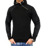 Jack & Jones Kapuzenpullover Jjglover Sweat Hoodie Herren Schwarz