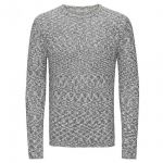 Jack & Jones Herren Strickpullover Jormel Wei�