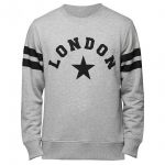 Jack & Jones Herren Pullover Jorwork Sweat Grau