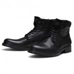 Jack & Jones Herren Boots Jfwhanibal Combat Boots Schwarz