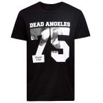 JACK & JONES Herren T-Shirt Jordeadly Sommer Baumwolle Print Rundhals Slim Fit Schwarz