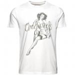 JACK & JONES Herren T-Shirt Jorcall Sommer Baumwolle Print Rundhals Slim Fit Cremewei�