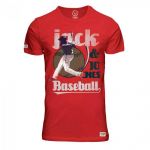 JACK & JONES Herren T-Shirt Jorpop 2 Sommer Baumwolle Print Rundhals Slim Fit Baked Apple