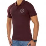 Jack & Jones Herren Poloshirt Polohemd Jcosunna Polo Pique Weinrot