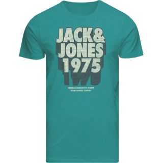 JACK & JONES Herren T-Shirt Jorbuy Always 9 Sommer Baumwolle Rundhals Slim Fit Bayou