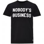 JACK & JONES Herren T-Shirt Jorpush Sommer Baumwolle Print Rundhals Slim Fit Schwarz