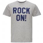 JACK & JONES Herren T-Shirt Jorpush Sommer Baumwolle Print Rundhals Slim Fit Grau