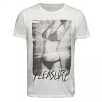 JACK & JONES Herren T-Shirt Jorbrake Streifen Print Sommer Rundhals Regular Fit Cloud Dancer-Grau