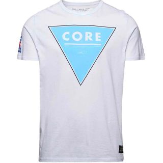 JACK & JONES Herren T-Shirt Jcocolor Sommer Baumwolle Print Rundhals Slim Fit Wei�