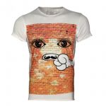 JACK & JONES Herren T-Shirt Jorjoke Sommer Baumwolle Rundhals Print Regular Fit Wei� Combo 3