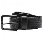 Jack & Jones Herren Lederg�rtel JJFAKE LEATHER BELT Schwarz
