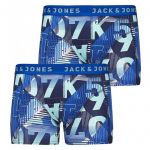 Jack & Jones Herren Panties LOGO 2er Pack Blau - 2er Pack