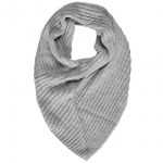 Jack & Jones Herren Webschal Jactriangle Knit Scarf Grau