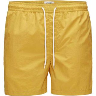 JACK&JONES Herren Badeshorts Jjimalibu Swim Shorts Kurze Hose Strandhose Sport Gelb