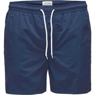 JACK&JONES Herren Badeshorts Jjimalibu Swim Shorts Kurze Hose Strandhose Sport Dunkelblau