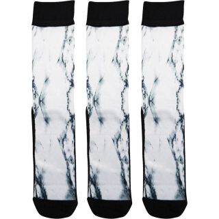 JACK & JONES Herren Midi-Socken Jjmarble 3er Pack Schwarz Wei� 3er Pack Wei�