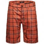 Jack & Jones Herren Chino Shorts Jjiakon kurze Hose Herrenhose Hosen Chino Karo Rot