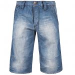 Selected Homme Herren Jeans Shorts Oman 877 kurze Hose Herrenhose Sommer-Shorts Blue Denim