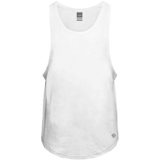 JACK & JONES Herren Tank Top Sight Sommer Shirt Print hinten L�ssig Regular Fit Wei�
