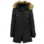 Stone Goose Damen Outdoor Winterparka Sgdaniela Lady Schwarz