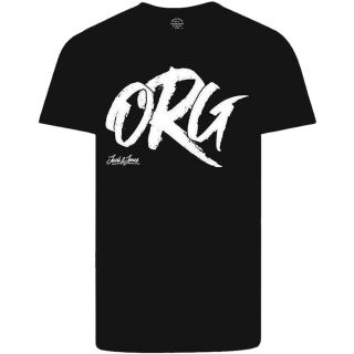 JACK & JONES Herren T-Shirt Jorartist Print Sommer Kurzarm Rundhals Regular Fit Schwarz