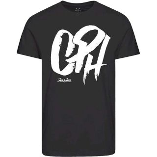 JACK & JONES Herren T-Shirt Jorartist Print Sommer Kurzarm Rundhals Regular Fit Grau