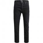 JACK & JONES Herren Jeans Luke Echo Jos Black Tapered Fit Jeans Schwarz Stretch Black Denim