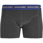 JACK & JONES Herren Jacoliver Trunks Noos Boxershorts Dunkelgrau