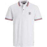 Jack & Jones Herren Poloshirt Jpraruba Polo Logo Pikee Regular Fit Wei�