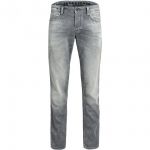 JACK & JONES Herren Jeans JJitim Jjleon Ge 067 I.K STS Stretch Grau Grau