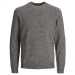Jack & Jones Herren Strickpullover Jormelin Knit Crew Neck LTN Oliv