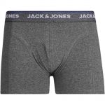 Jack & Jones Herren Boxershorts Jacnew Twist Trunks Noos Retroshorts Unterhose Grau
