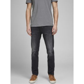 Jack & Jones Herren Jeans Jjitim Jjoriginal Am 785 Slim Straight Schwarz Grau Black Denim