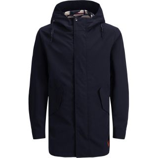 Jack & Jones Herren Jacke Jorpreston Parka �bergangsjacke leichter Mantel Camo Dunkelblau