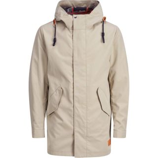 Jack & Jones Herren Jacke Jorpreston Parka �bergangsjacke leichter Mantel Camo Sand