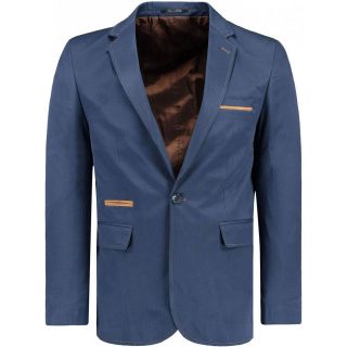 Jeel Herren Sakko Anzugjacke Jbrblazer Smoking Blazer Businessjacke Anzug Slim Blau