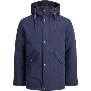 Jack & Jones Herren Parka Jjbeast Winterjacke Parka Jacke Outerwear Outdoor Dunkelblau