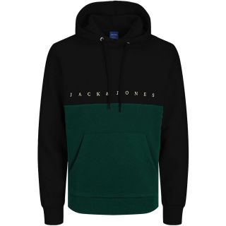 Jack & Jones Herren Kapuzenpullover Jorcopenhagen Block Sweat Hoodie Schwarz