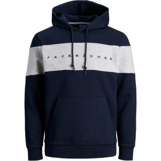 Jack & Jones Herren Kapuzenpullover Jorcopenhagen Block Sweat Hoodie Dunkelblau