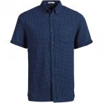 Jack & Jones Herren Trachtenhemd Jorjohan Kurzarm Hemd Casual Karohemd Kariert Blau