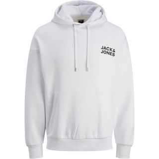 Jack & Jones Herren Kapuzenpullover Jcothx Sweat Hoodie Ger Print vorne & hinten Wei�