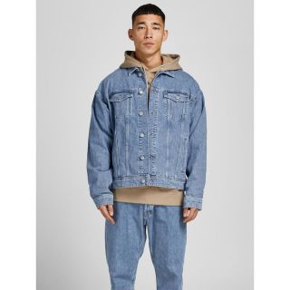 Jack & Jones Herren Jeansjacke Jjijean Jjacket 920 Blau Blue Denim Baumwolle Blue Denim