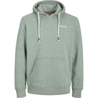 Jack & Jones Herren Kapuzenpullover Jortons Sweat Hoody K�ngurutasche Streetwear Gr�n